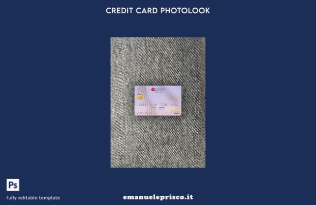 modello frontale photolook per carta classica visto Sud Sudan Opportunity Bank s